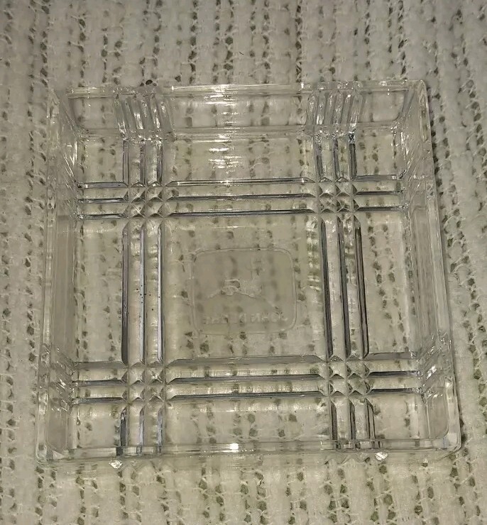 John Deere Unique Leaded Crystal Trinket Box