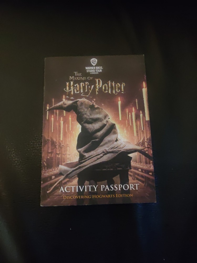 Harry Potter Studio Tour Activity Passport  Discovering Hogwarts Edition