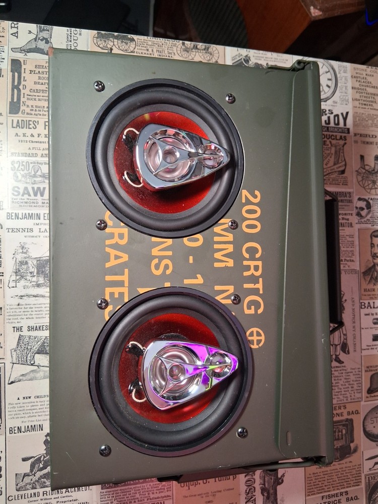 Ammo Can Speaker