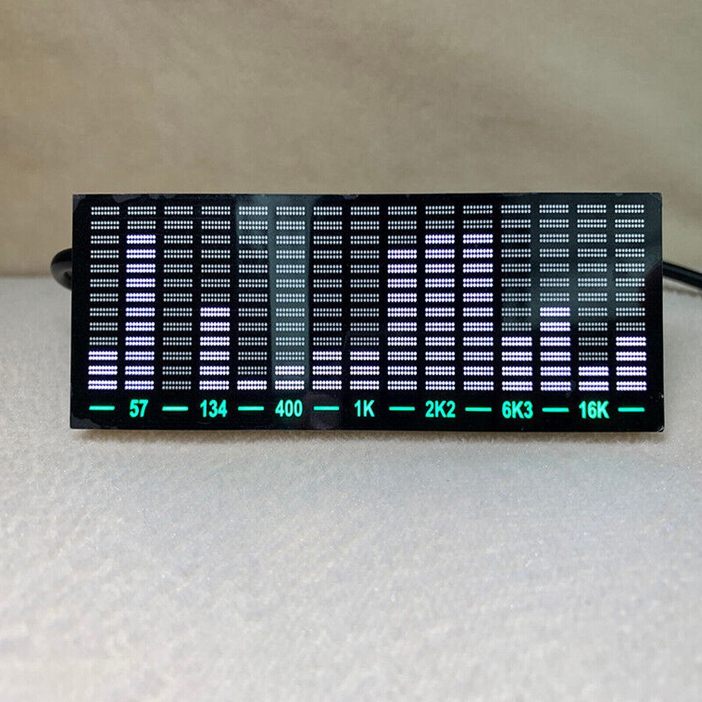 15-segment Spectrum Display VU Meter LED Sound-controlled Audio Level Indicator