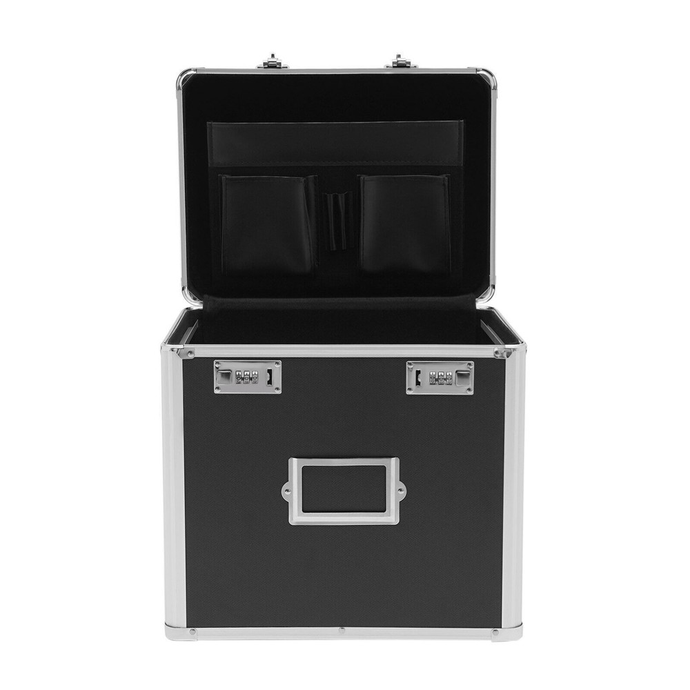 Fireproof Document File Organizer Box Storage Filing Cabinet Safe Portable Box