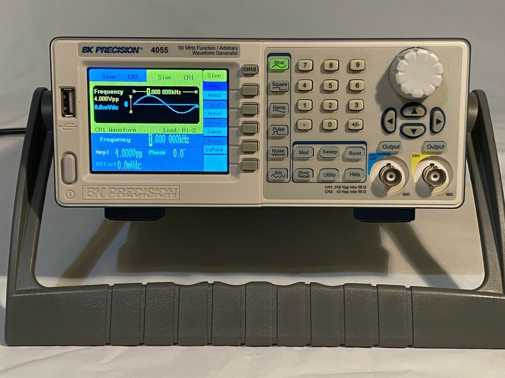 BK PRECISION 4055 50MHz FUNCTION/ARBITRARY WAVEFORM GENERATOR 110-240V 50/60Hz