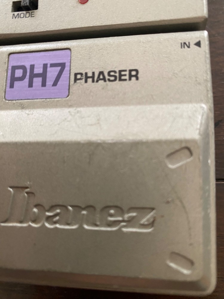 Ibanez PH7 Phaser Guitar Effect Pedal WORKING CONDITION