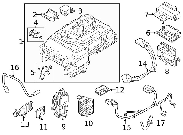 Genuine BMW Controller 12-63-7-614-585