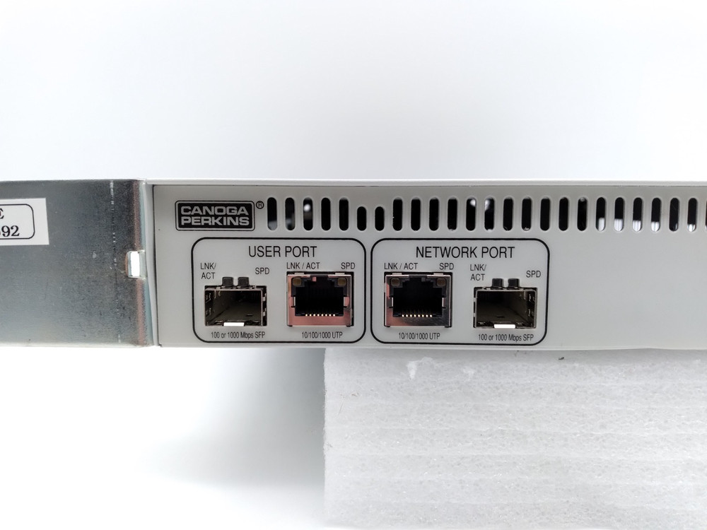 Canoga Perkins 9145E-104-0-0 Network Interface Device W/Bracket (Used)