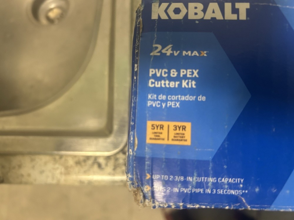 Kobalt 24v Max PVC Pex Cutter