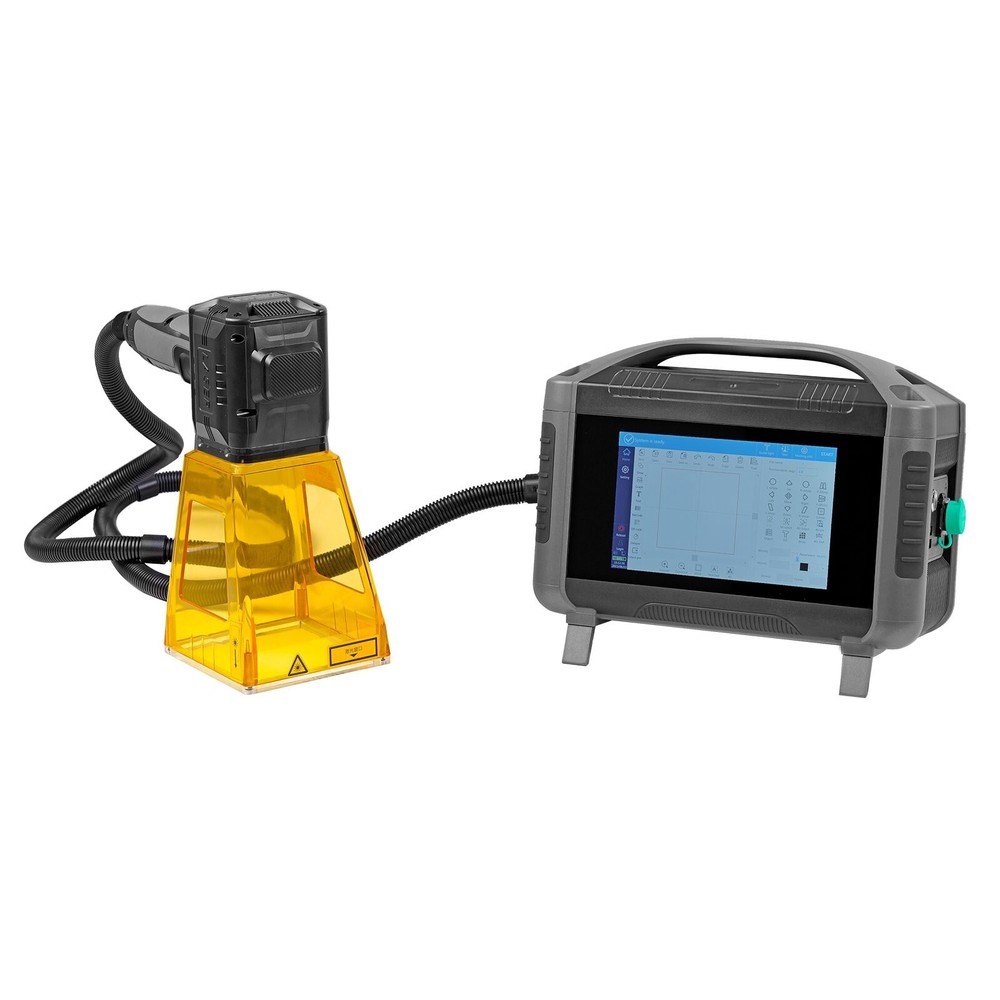 US Stock SFX 30W Laser Marking Machine 70/100mm Logo Pattern with Plug-in Type