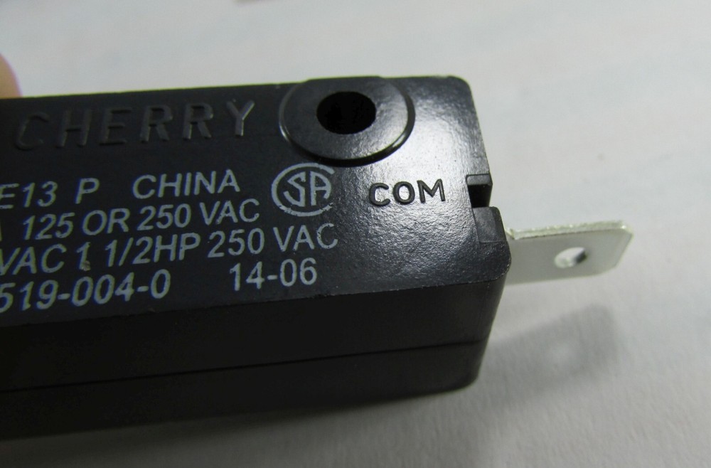 5 Cherry E13 15A Normally Open Snap Push Button Limit MicroSwitch 125VAC/250VAC