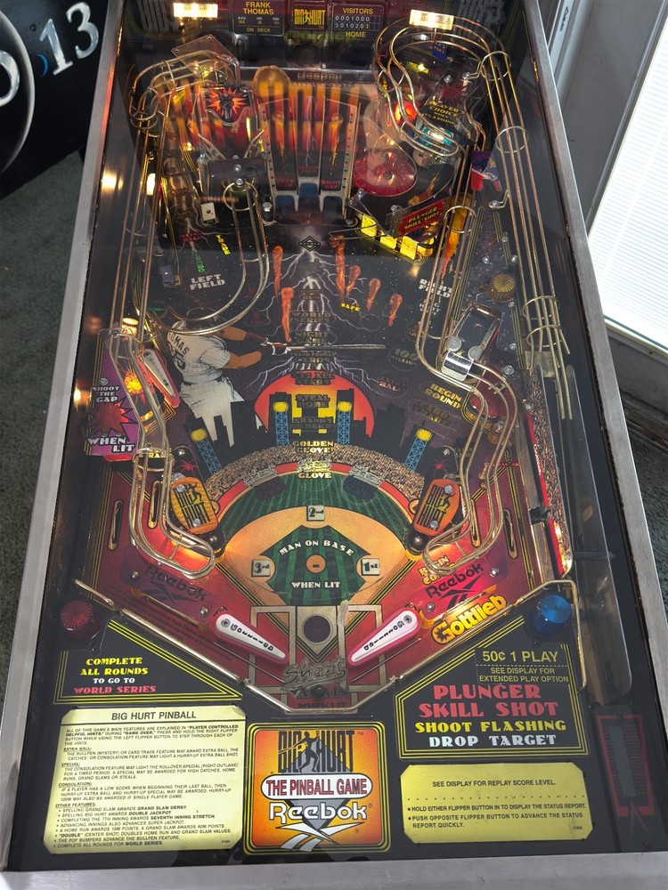 Big Hurt Pinball Machine