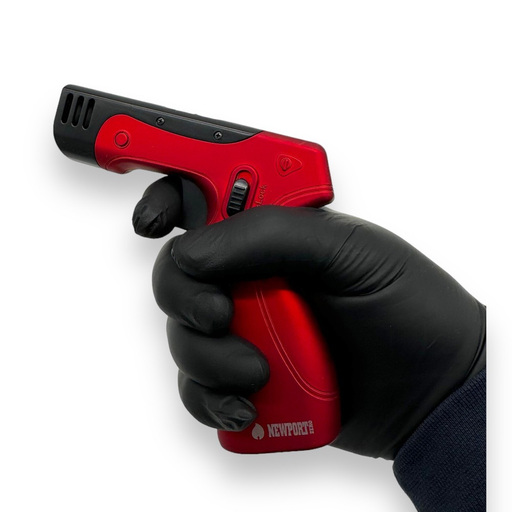 6 PCS NEWPORT ZERO WINDPROOF BUTANE REFILABLE CIGAR TORCH LIGHTER V2