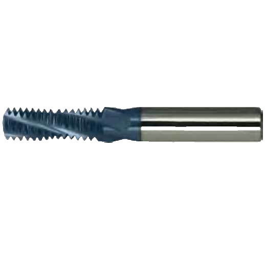 8-32 High-Performance Carbide CNC Multi-Pitch Helical Flute Threadmill-ALTiN