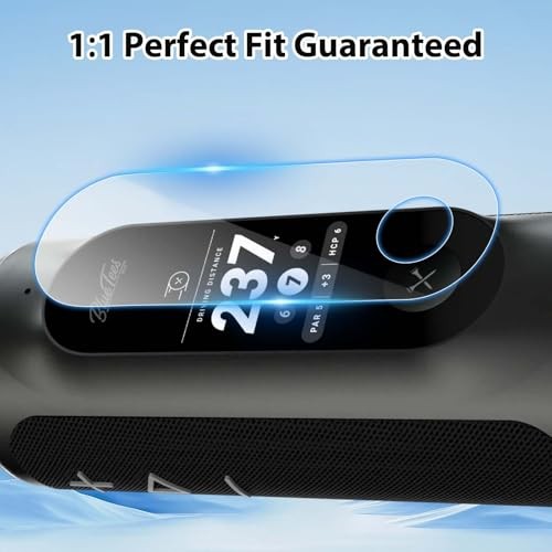 2-Pack Screen Protector for Blue Tees Golf Player+ GPS Speaker — Tempered