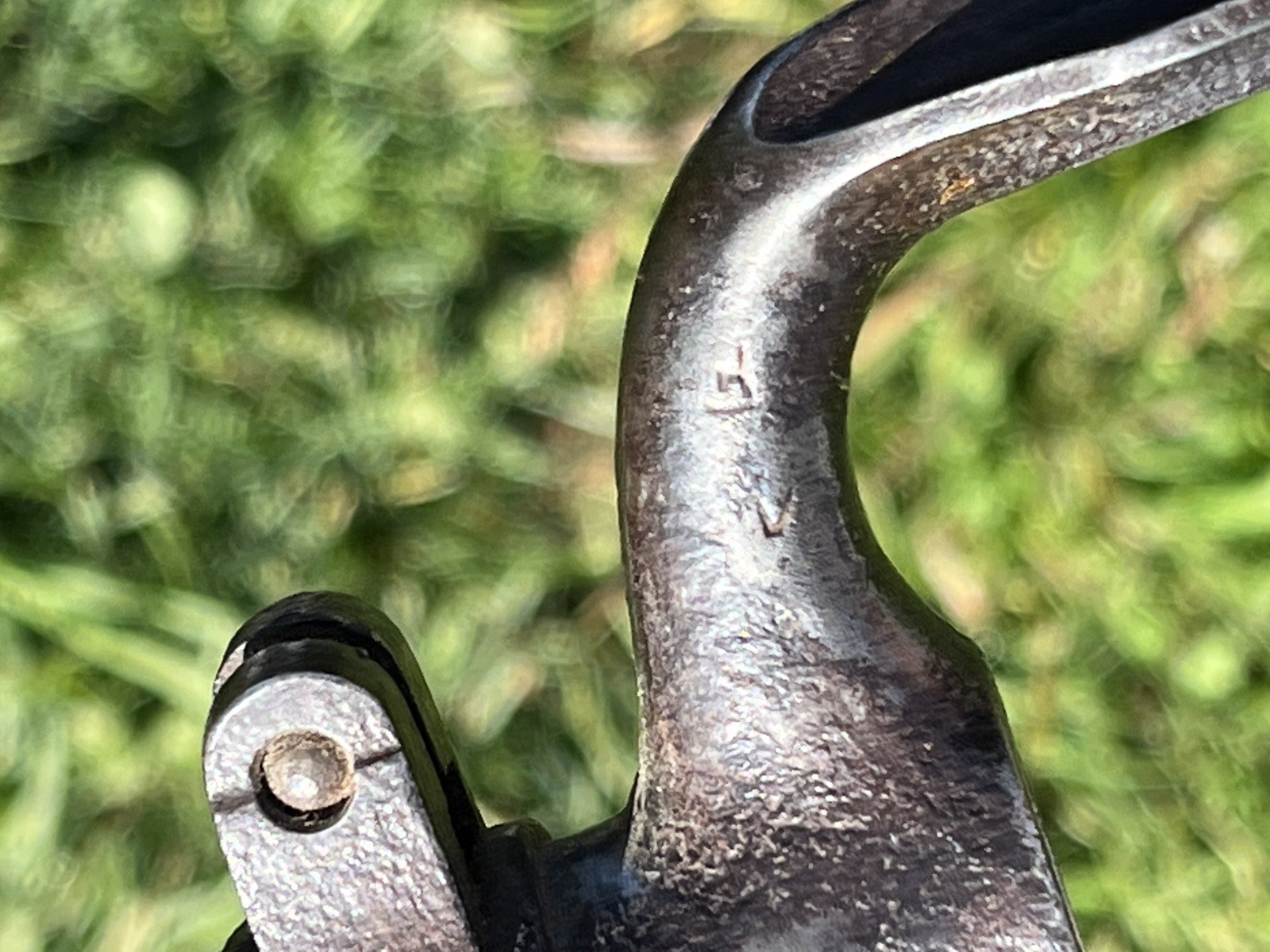 Antique US Civil War Austrian Import Socket Bayonet