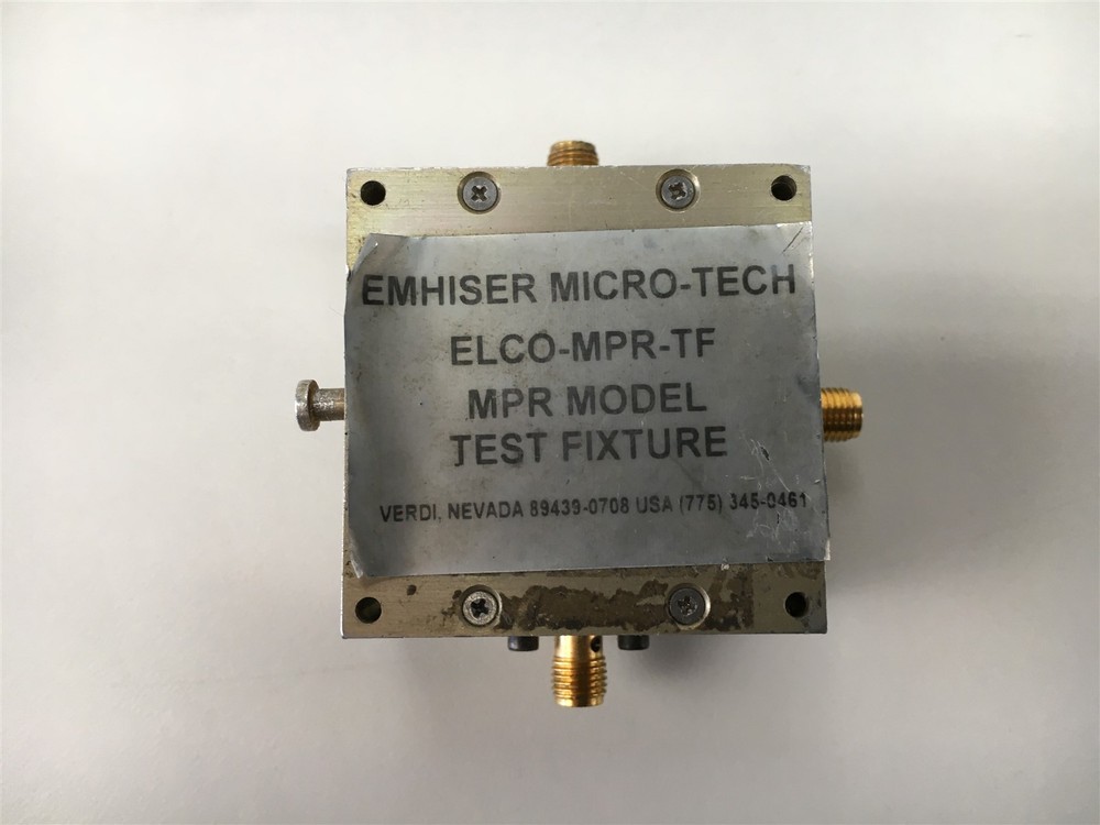 Emhiser Micro-Tech ELCO-MPR-TF MPR Model Test Fixture
