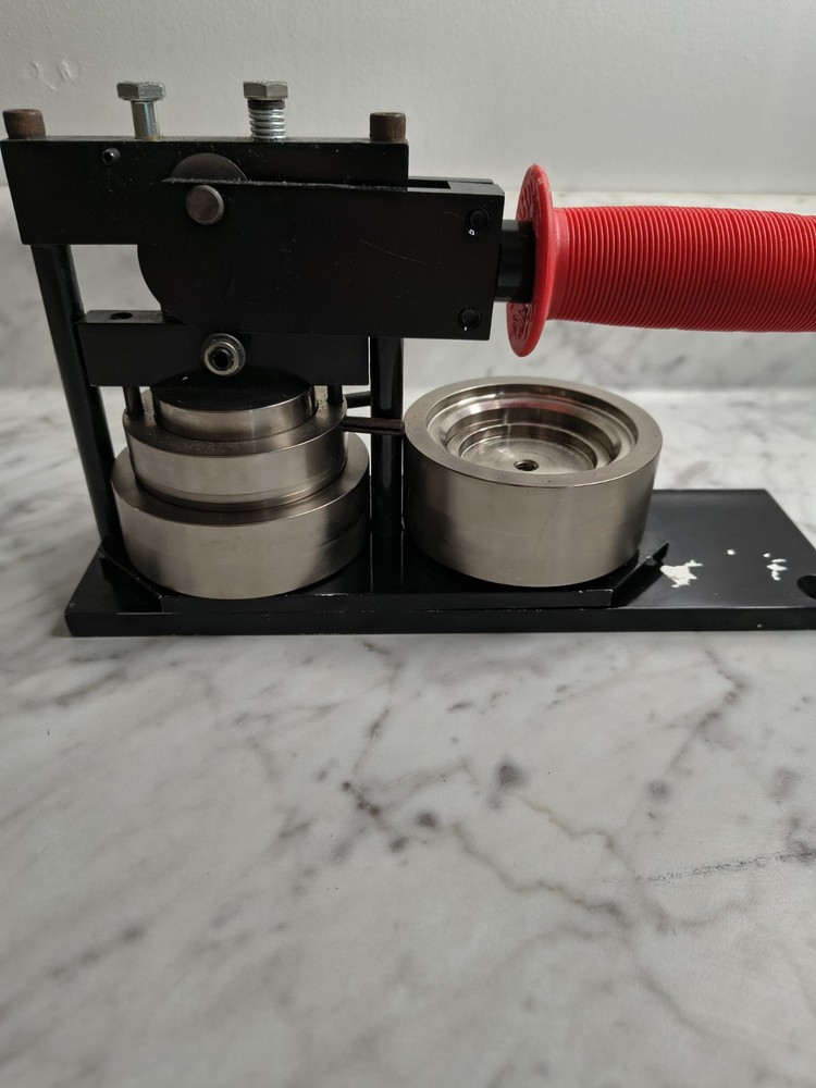Tecre 2 1/4" Model 225 Button Machine for making pinbacks, magnets, keychains