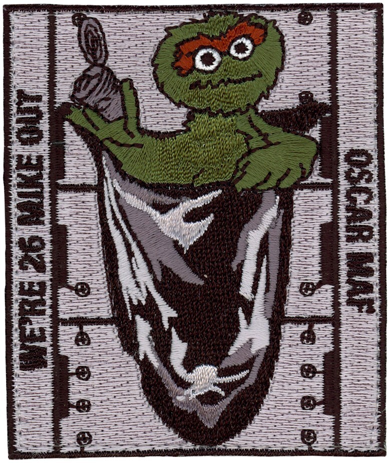 USAF 742d MISSILE SQUADRON - OSCAR MISSILE ALERT FACILITY PATCH