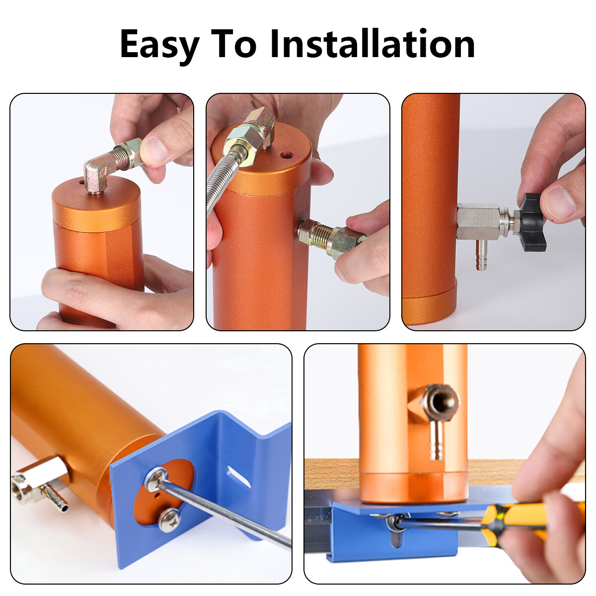 PCP Compressor Oil Water Separator Air Filter 40Mpa High Pressure Pump Diving