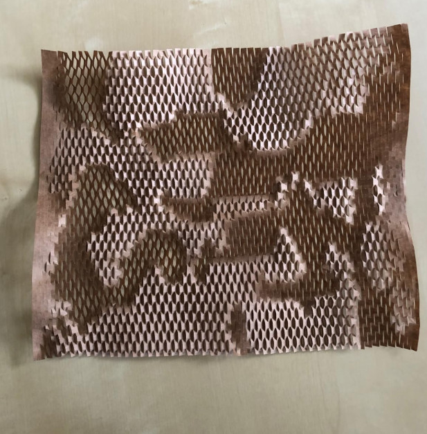 Honeycomb Packing Paper Cushion Wrap Sheets Packing Moving Shipping Lock Protect