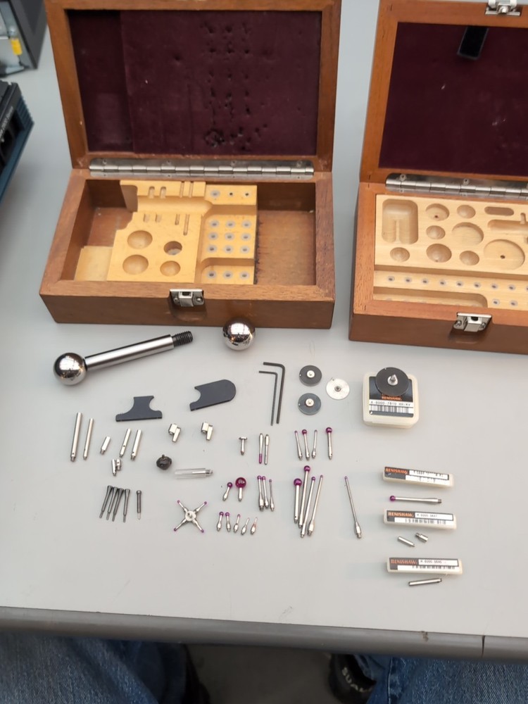 Genuine Renishaw CMM Touch Probe Disk Styli Ruby Tip Mixed Lot Datum Reference