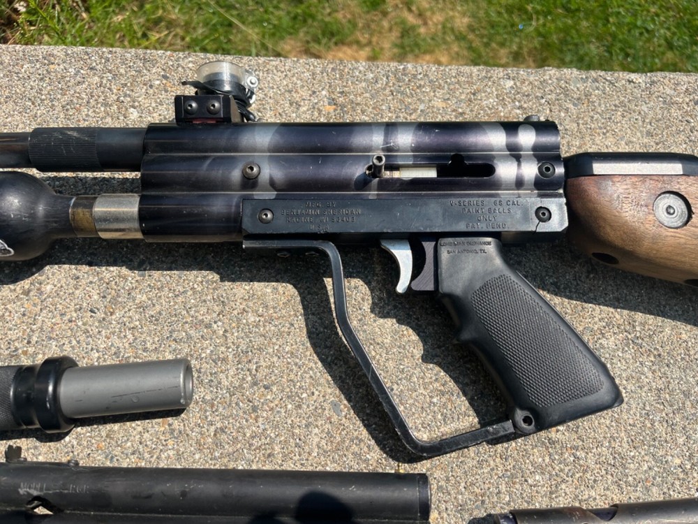 Benjamin/Sheridan/Razorback Vintage paint ball