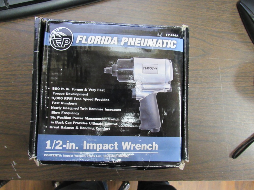 Florida Pneumatic 1/2 in. Impact Wrench Model