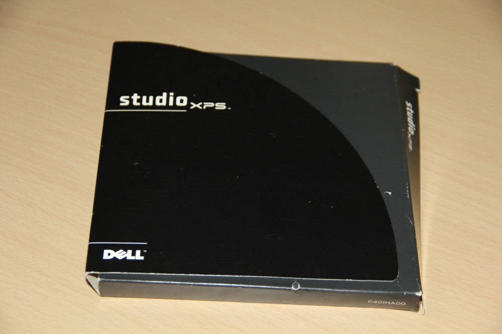Dell Studio XPS Restore Setup Guide with Drivers and Utilities D03M001 MX36C
