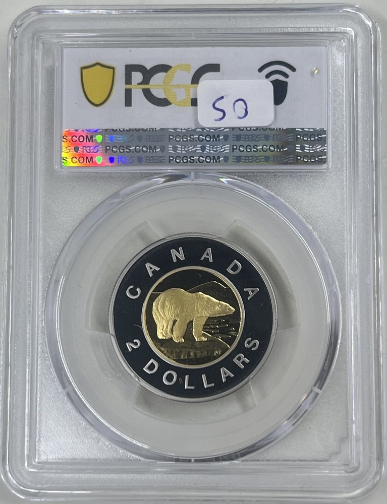 1996 $2 PCGS PR69DCAM Canada