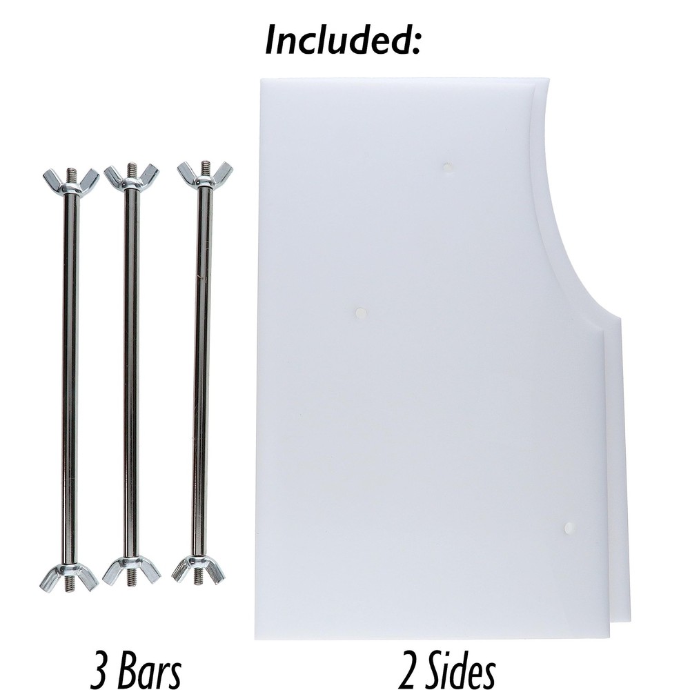 The Beadsmith Tool and Spool Rack – Basic Elements – Assembled Stand is 7.75”...