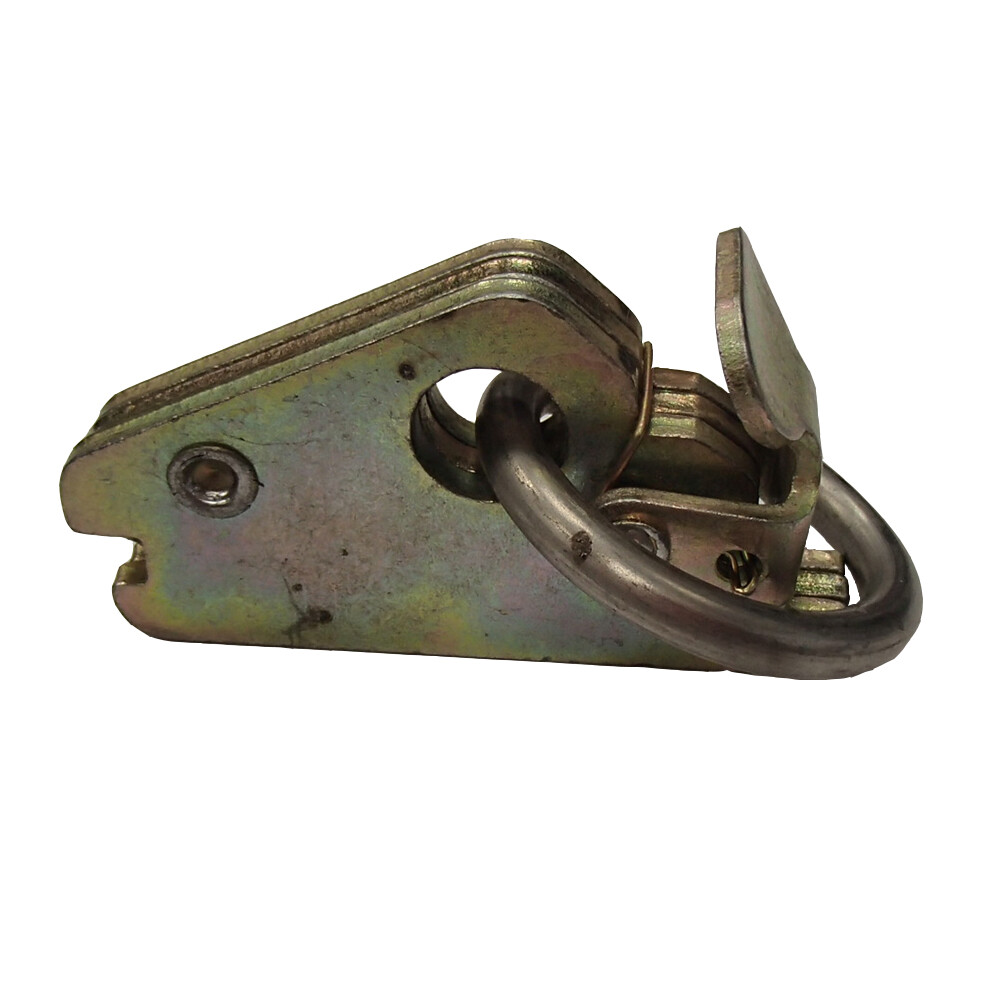 4 Galvanized 5' E-Track Rails with Caps - Straps - O-Rings - Tie Down Kit