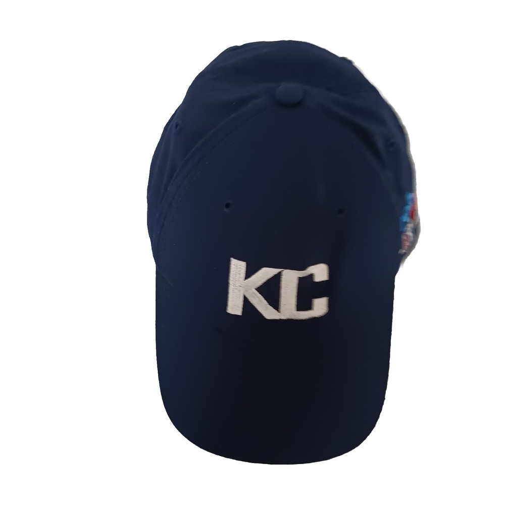 Adidas KC PGA web.com Tour Golf Hat Blue Adjustable Back
