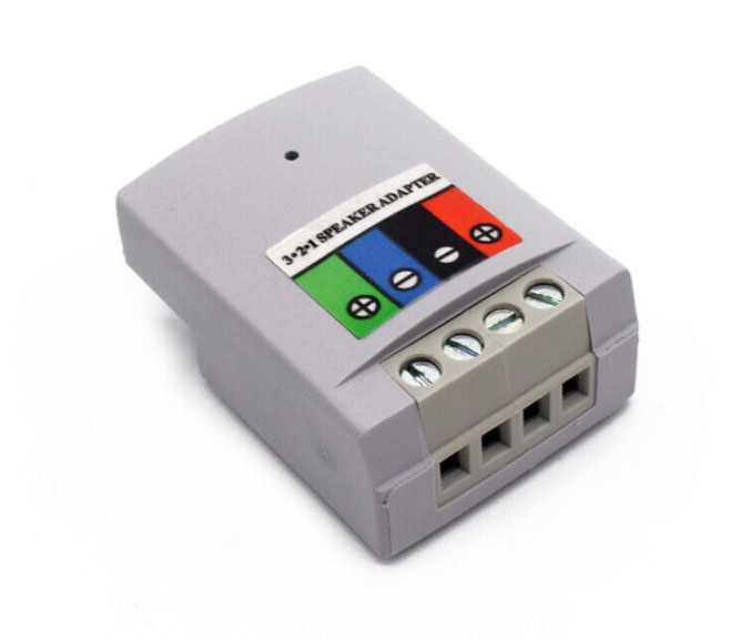 Bose Satellite Speaker with Bare Speaker Wire Adapter - Single - Grey