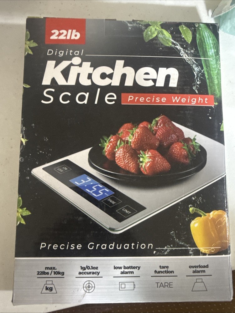 Digital Kitchen Scale 22 Lb