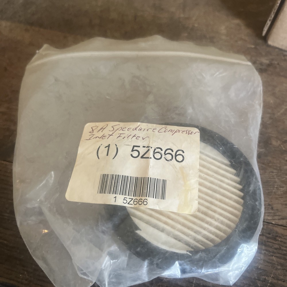 NOS Speedaire 5Z666 Replacement Cartridge Filter Element