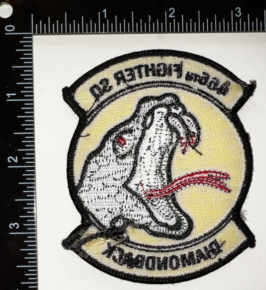 USAF 466th Fighter Squadron Diamondback Patch