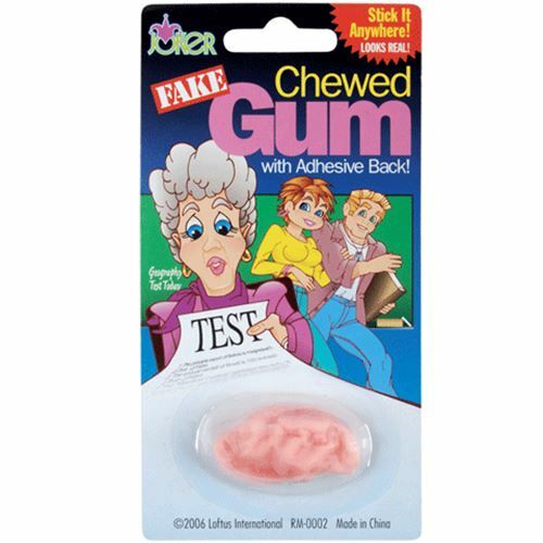 Fake Chewed Gum