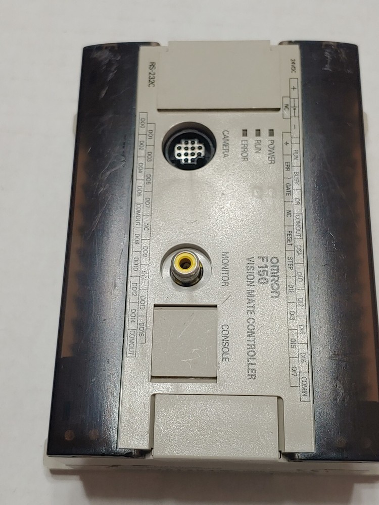 Omron F150-C10E Vision Mate Controller Source 24VDC 0.5A F150