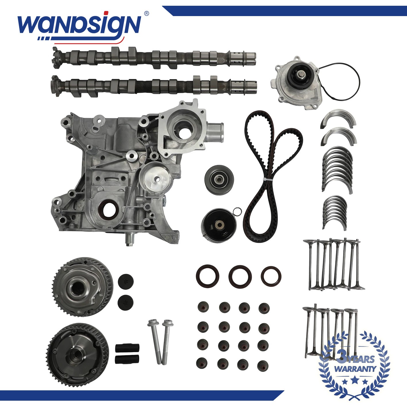 Camshaft Timing Belt Kit Oil Pump Bearing For Chevrolet Sonic Cruze 1.8L 2011-18