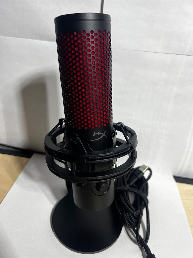 HyperX Quadcast 2 - USB USB-C Condenser Gaming Microphone for PC Compatible with