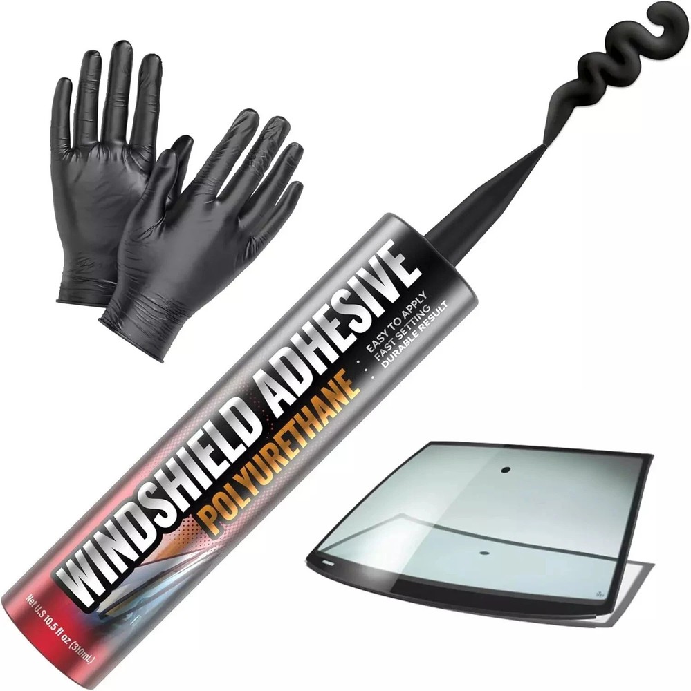 Polyurethane Windshield Adhesive - Quick Curing & Weather Resistant Auto Glass