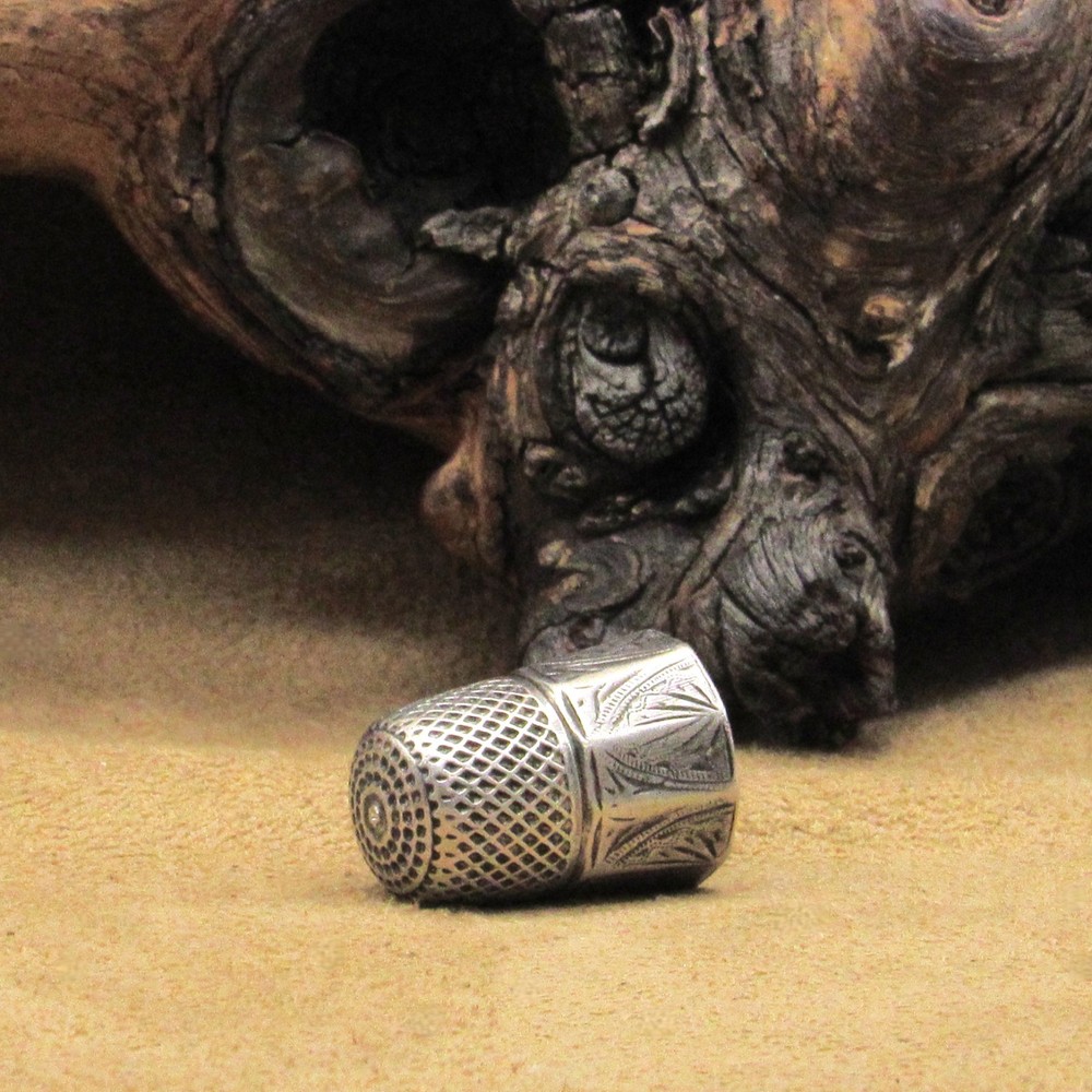 Vintage Sterling Silver Thimble