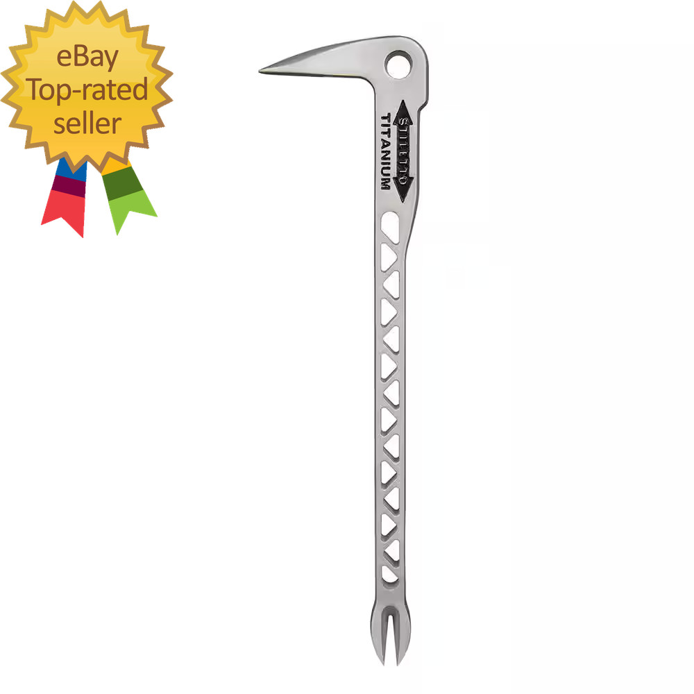 12 In. Titanium Clawbar Nail Puller with Dimpler