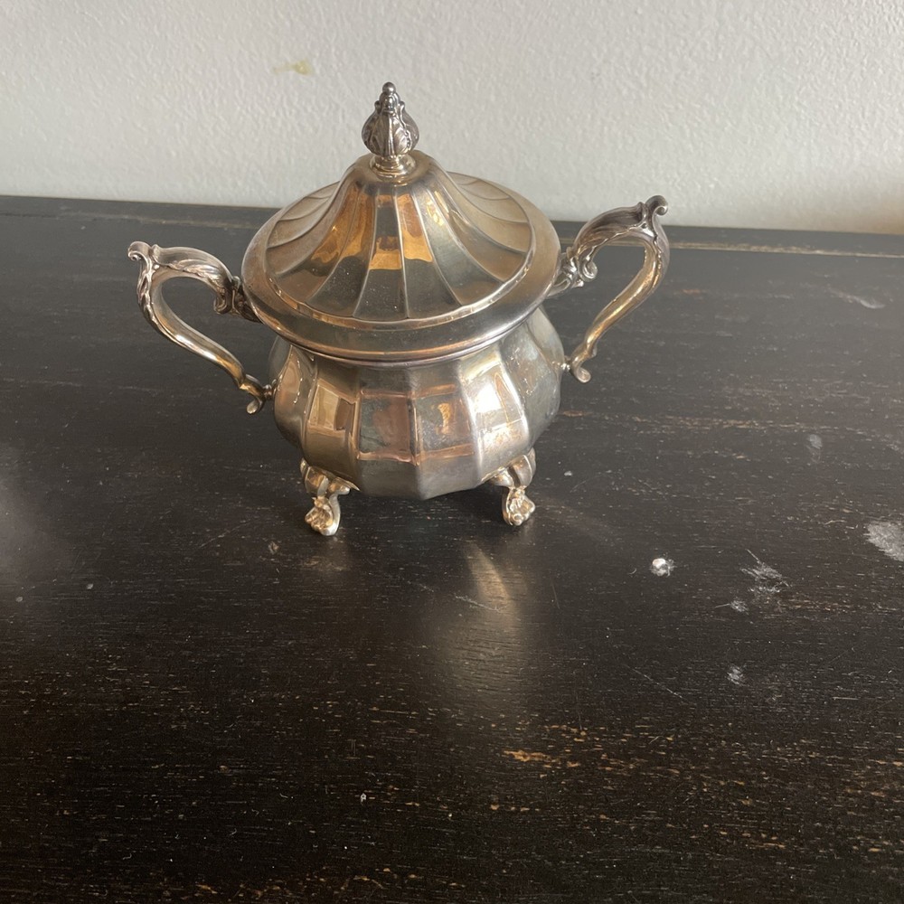 WM. Rodgers and Son silver plate 3 piece tea set