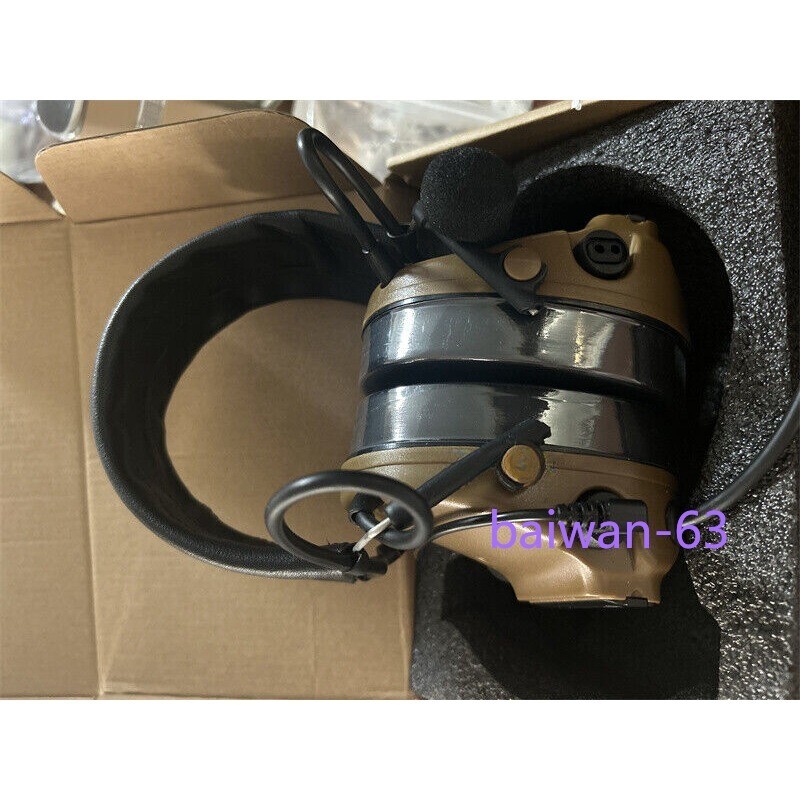 US PELTOR Comtac III C3 Tactical Headset Helmet Ver. Noise Reduction Headphone