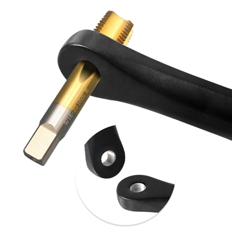 9/16 inch Crank Thread Tapping Device Universal Pedal Thread Tool
