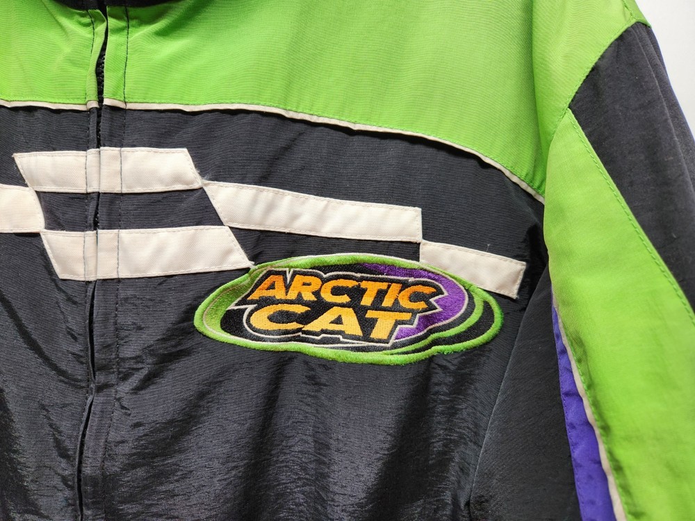 Arctic Cat men's snowmobile jacket medium weight, size large.
