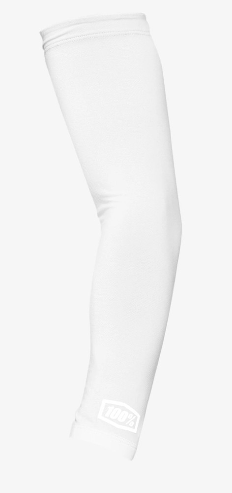 100% Exceeda Arm Sleeve White