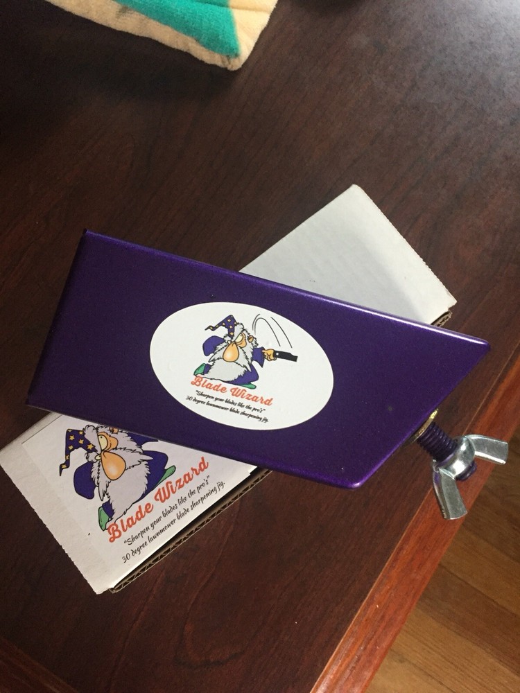 Lawn Mower Blade Sharpener jig