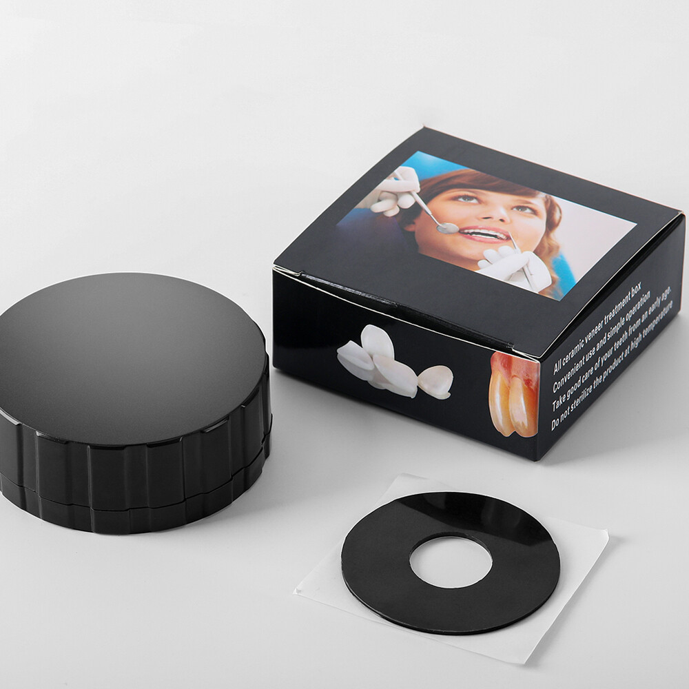 Pretreatment Patch Tooth Box Dental All Ceramic Denture Storage Box Portable Sim