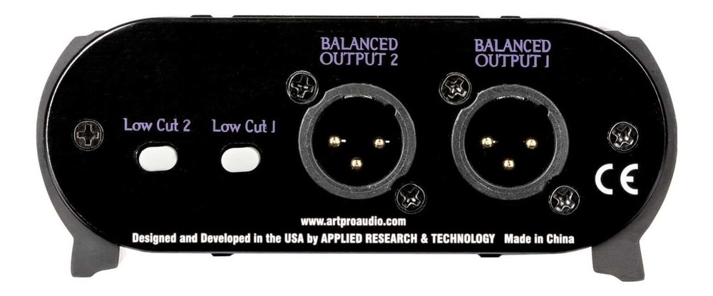 ART Dual RP Dual Phantom Powered Mic Preamplifier