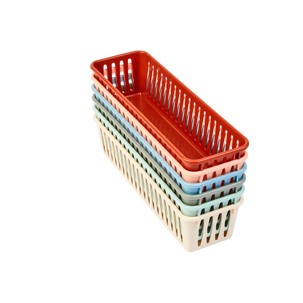 Pencil Baskets - Set of 6 - Boho